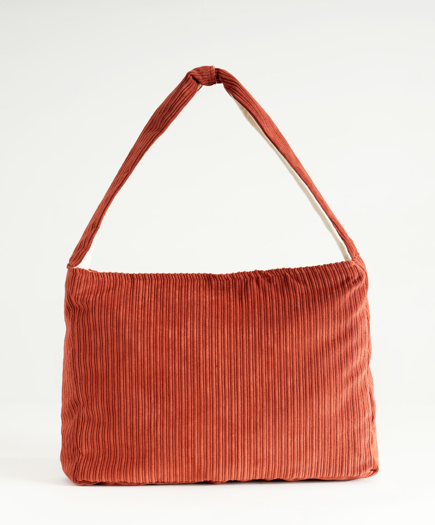 Corduroy Rust Tote