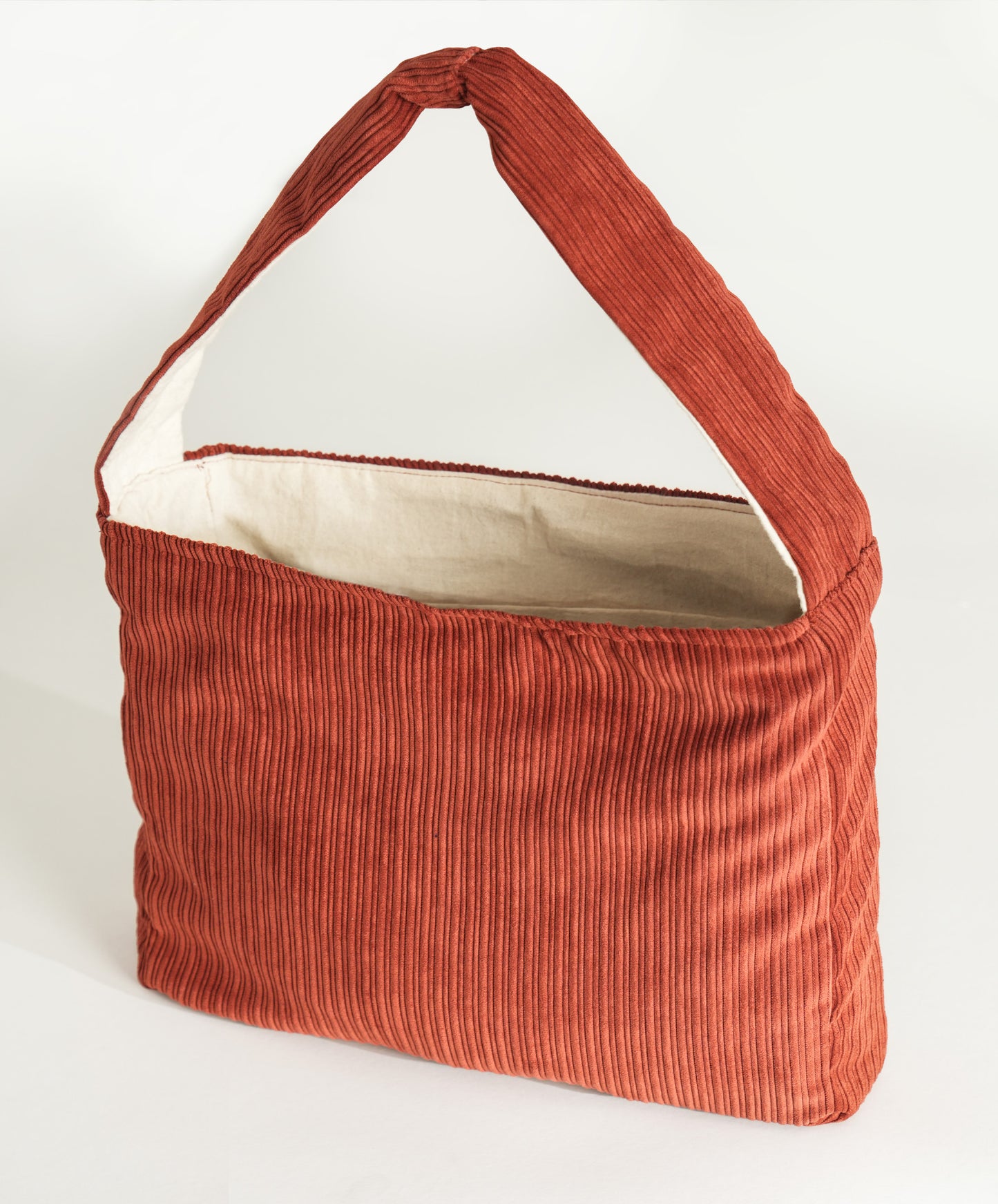 Corduroy Rust Tote