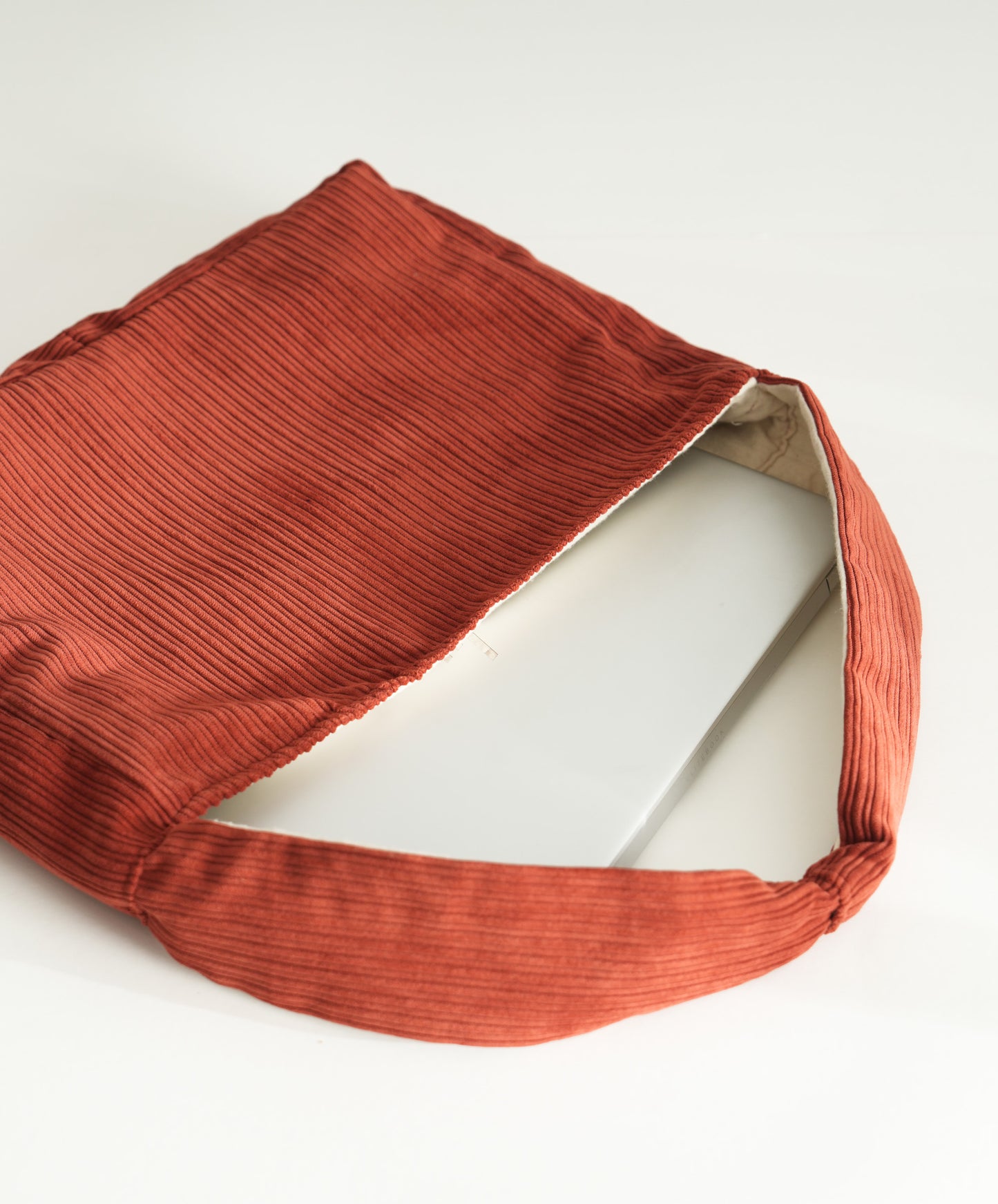 Corduroy Rust Tote